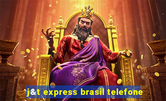 j&t express brasil telefone